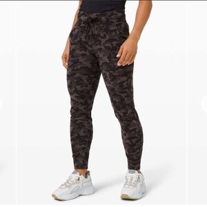 [6] 2020 Lululemon Ready to Rulu Jogger Heritage Camo Jacquard Black Lunar Rock